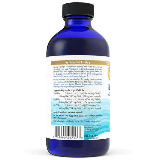 Nordic Cod Liver Oil 8oz